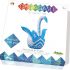 CreativaMind- Creagami Swan Creative Origami Modular Game, Multicoloured, 724