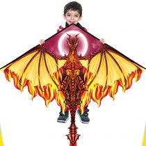 Mint's Colorful Life Dragon Kite for Children Adults, Easy to Fly Best Delta Beach Kite, 300ft Kite String Included