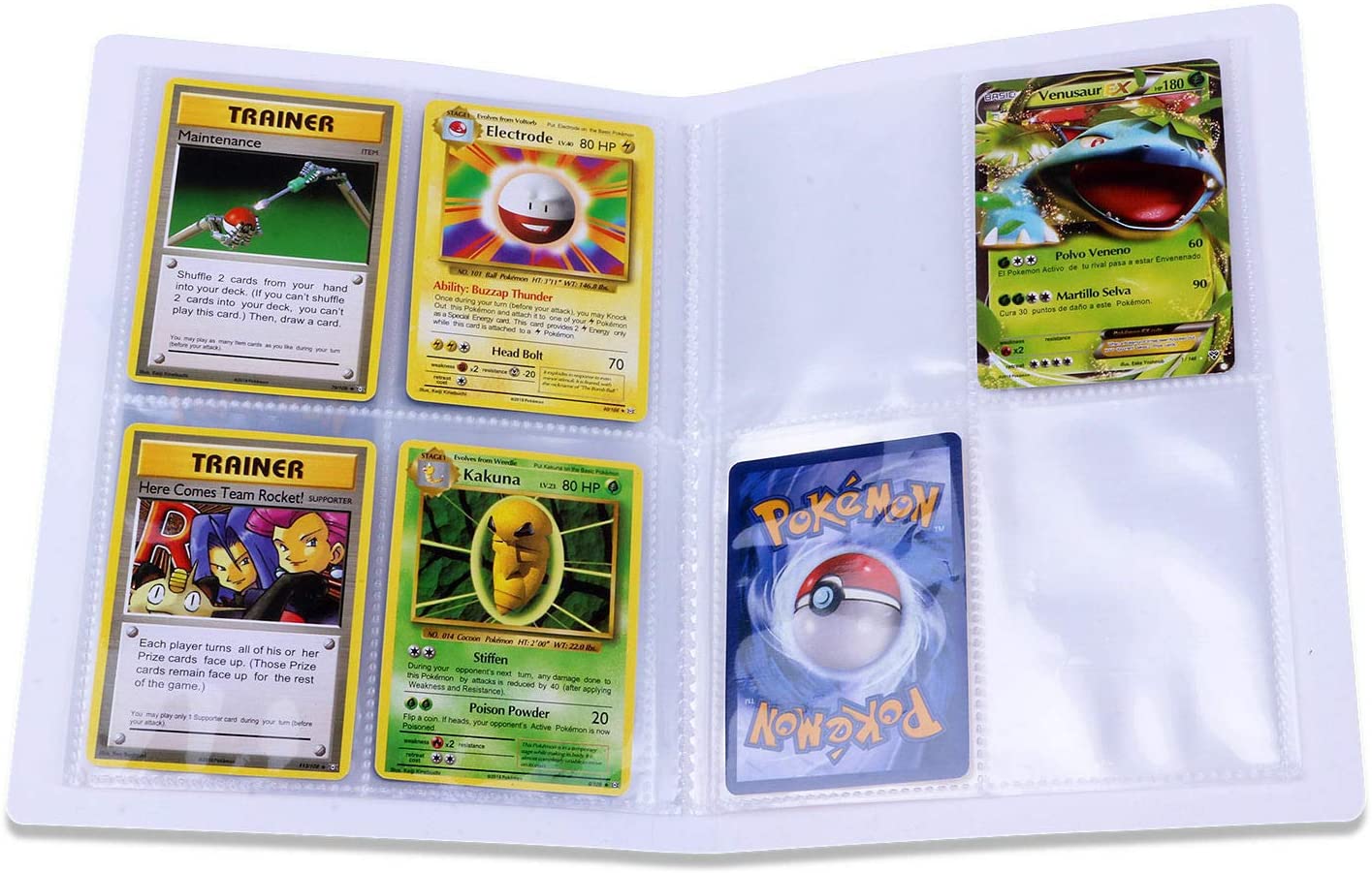 Pokemon Trading Card Protector Sleeves Trading Card Album Binder