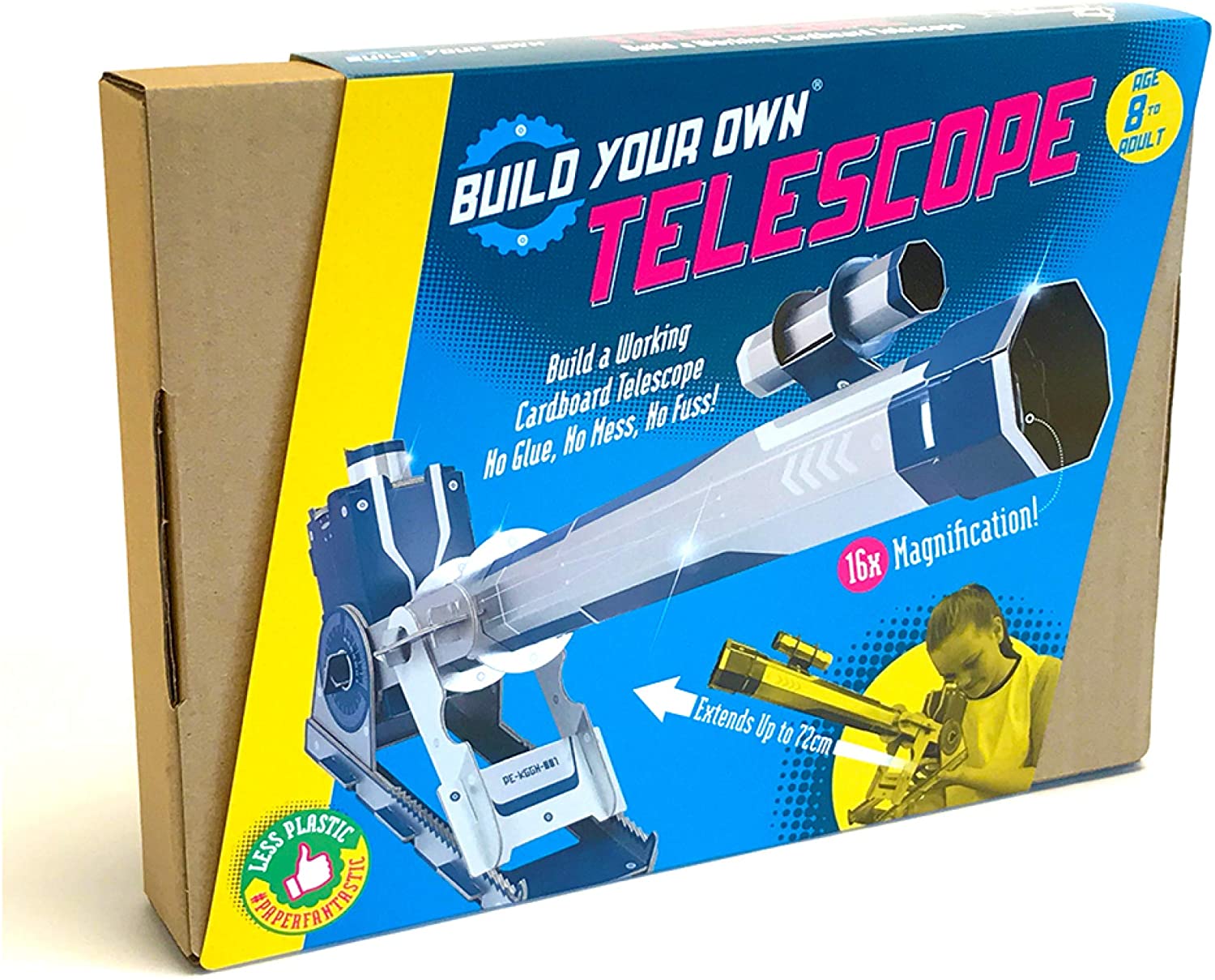 kid cardboard telescope