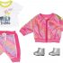 BABY born 828335 Deluxe Trendy Pink Set 43cm, Multi