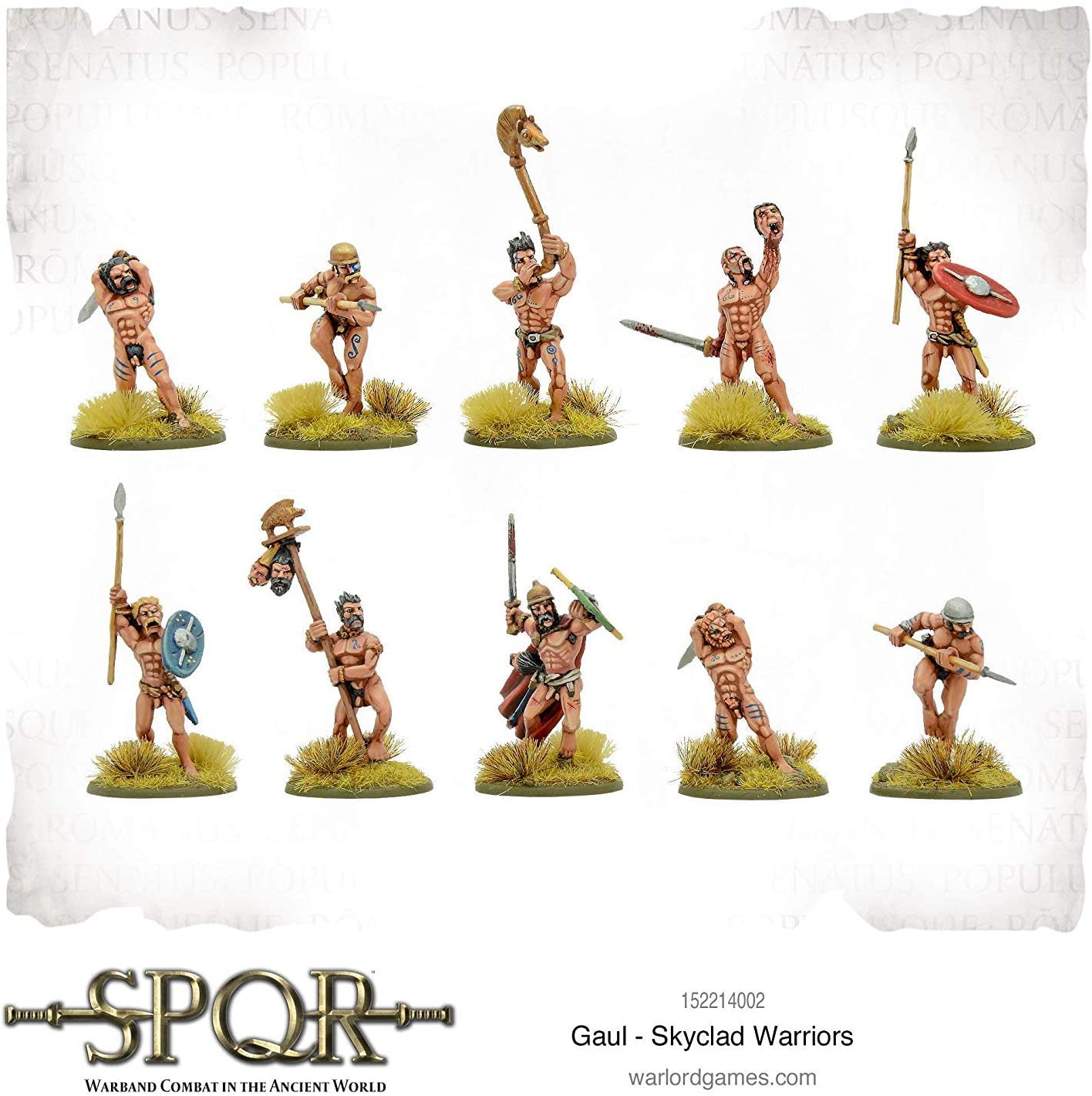WAR-152014001 - Warlord Giochi - SPQR - Guerrieri Gallia