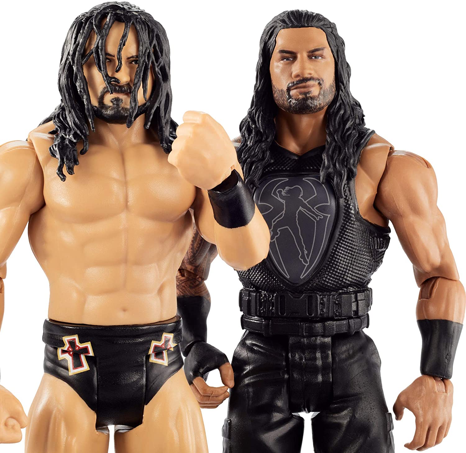 WWE MATTEL GKY64 WWE Drew McIntyre vs Roman Reigns Wrestlemania 2-Pack - Image 2