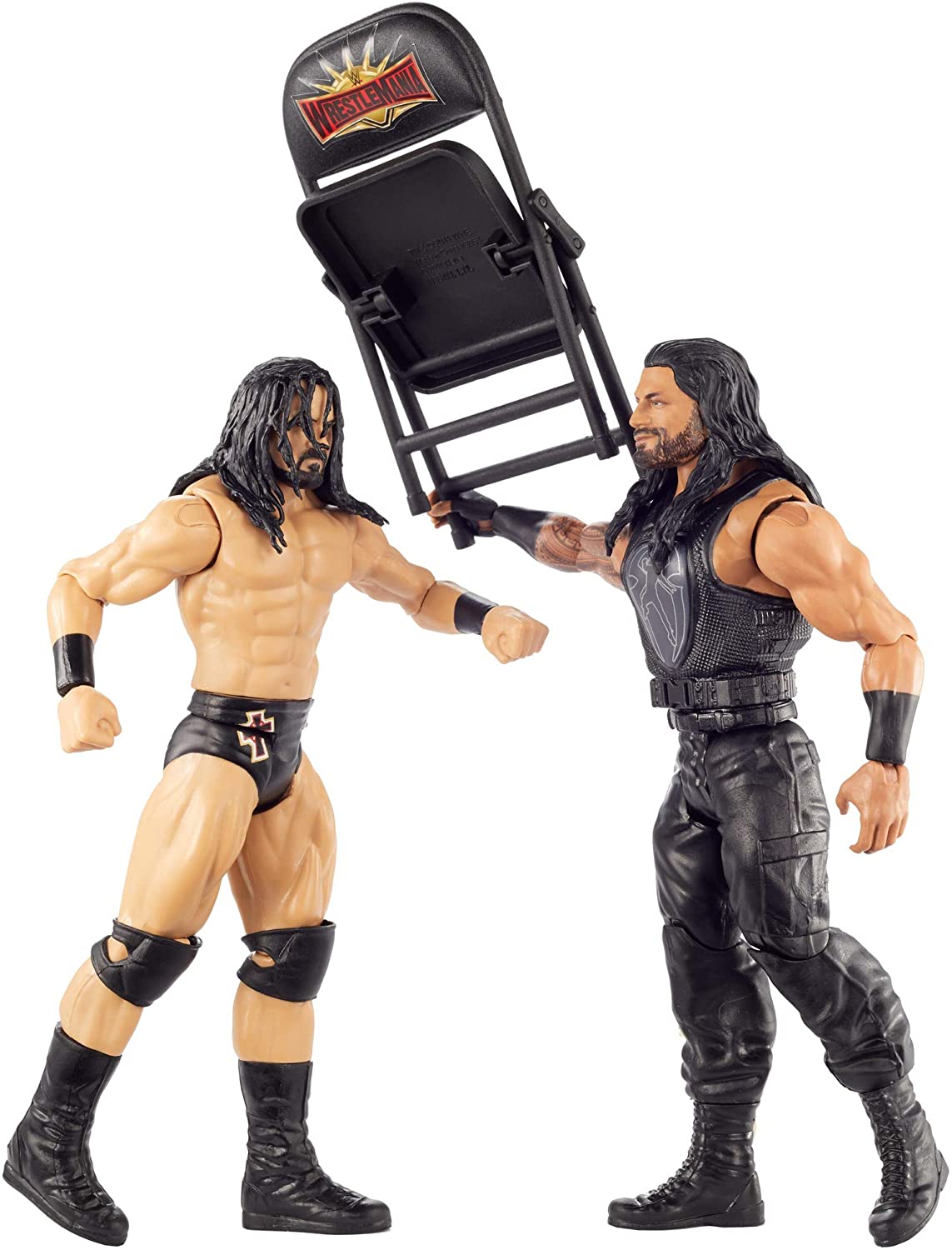 WWE MATTEL GKY64 WWE Drew McIntyre vs Roman Reigns Wrestlemania 2-Pack - Image 3