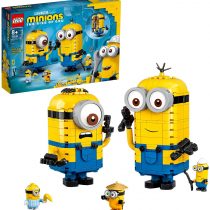 LEGO 75551 Minions Brick-Built Minions and Their Lair Display Models with Stuart, Kevin & Bob Figures