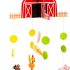 Small Foot Decoration, Multi-Colour, Normal