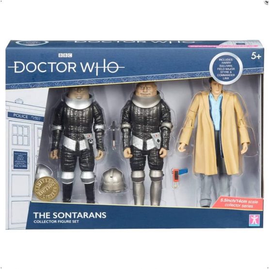 Doctor Who Collectible Action Figures The Sontarans Set Limited Edition TopToy