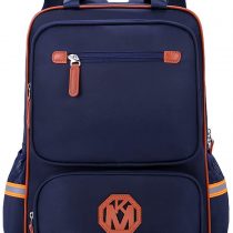 FANDARE Children's Backpack Kid Daypack Preschool School Bag for Girls Boys School Teens Knapsack Travel Rucksack College Bookbag fit 14 inch Laptop Waterproof Nylon Blue L