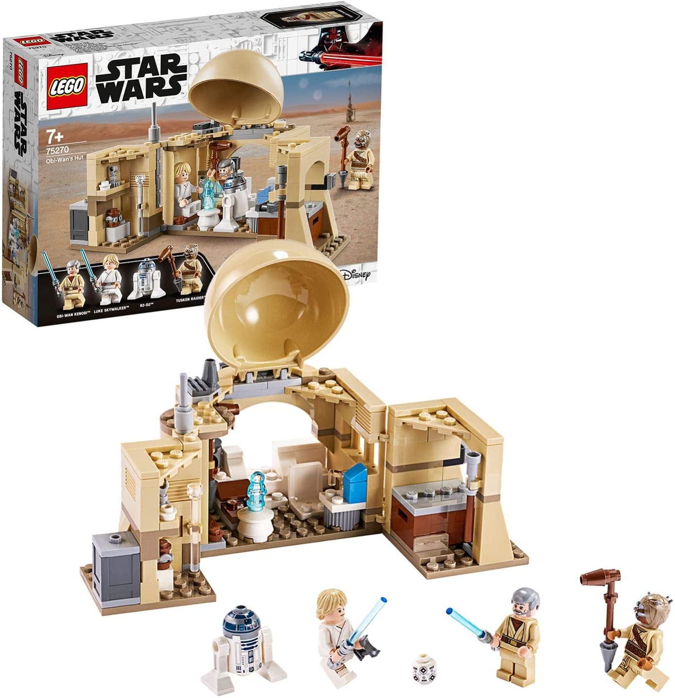 LEGO 75270 Disney Star Wars Obi-Wan's Hut A New Hope 2020 Building Toy Playset 