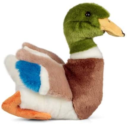 Animigos World of Nature 24cm Mallard Duck Soft Toy