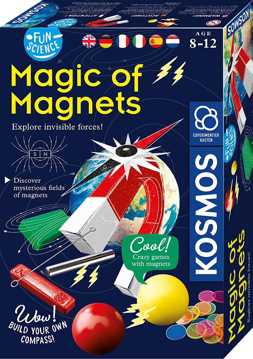 Vend tilbage kage Glow Thames & Kosmos | 7616595 | Magic Of Magnets | Multi-Lingual Kit | Fun  Science | Stem Experiment Kit | Ages 8+ – TopToy