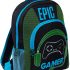 Epic Gamer Boys Backpack Kids Teens Adults Travel School Gaming Bag Rucksack with Bottle Holders