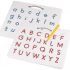 2 in 1 STEM Educational Magnetic Alphabet Letter Tracing Board - Learning ABC Letters Kids Drawing Board with Stylus Pens for Boys and Girls