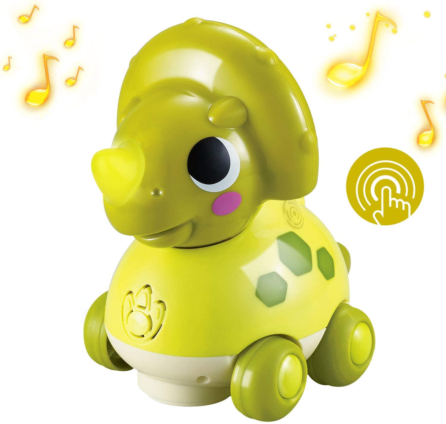 Zooawa Musical Dinosaur Toy Walking Pterosaurs Dinosaur Car Birthday