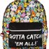 Pokemon GOTTA CATCH EM ALL Official Backpack School Bag with Adjustable Straps