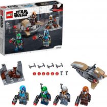 LEGO&nbsp;75267&nbsp;Star&nbsp;Wars&nbsp;Mandalorian&nbsp;Battle&nbsp;Pack&nbsp;Set&nbsp;with&nbsp;4&nbsp;Minifigures,&nbsp;Speeder&nbsp;Bike&nbsp;and&nbsp;Mini-fort