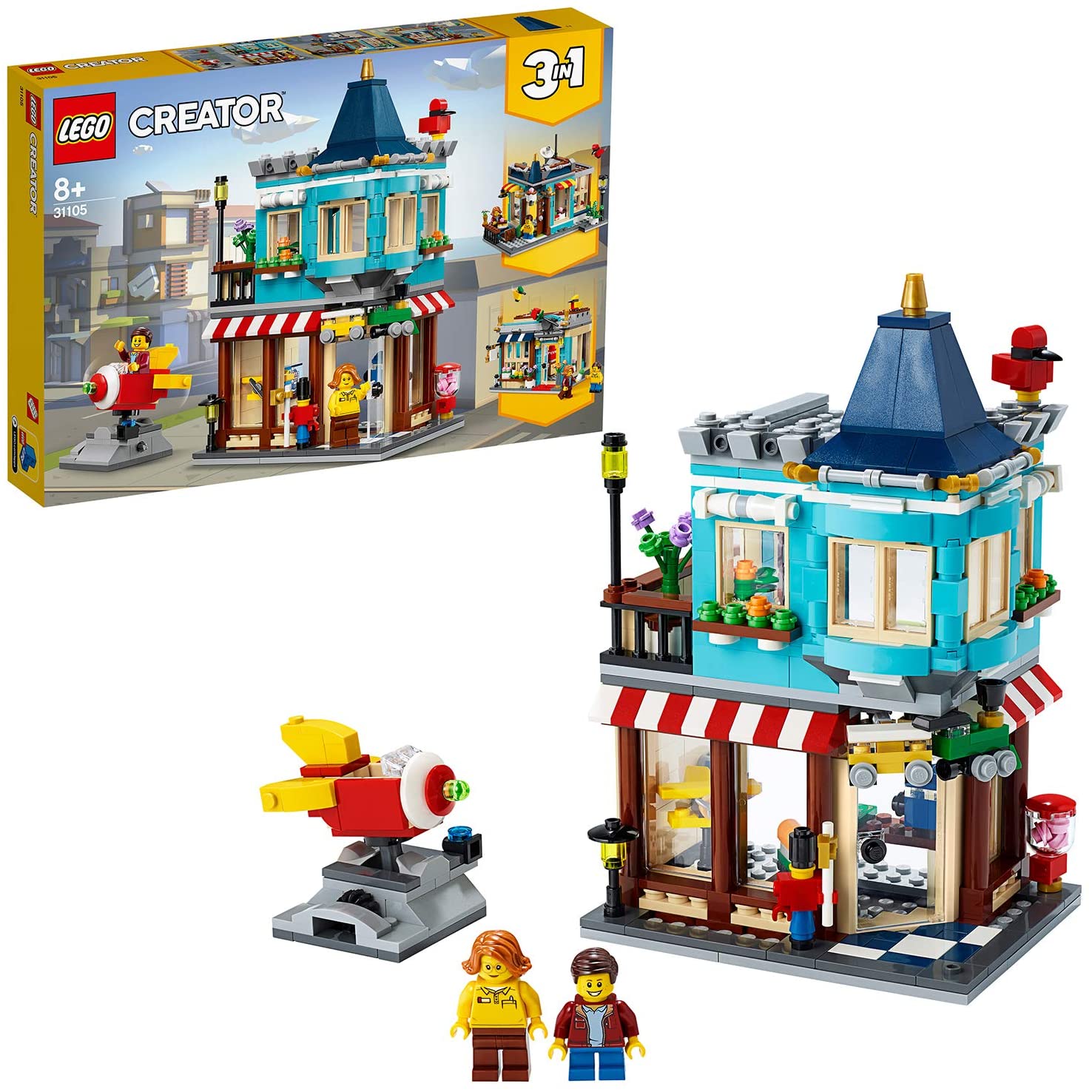 LEGO 31105 Creator 3-in-1 Townhouse Toy Store – Cake Shop