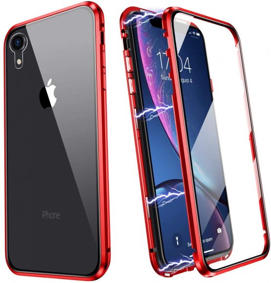 Iphone Xr Magnetic Case Jstbox Magnetic Adsorption Case Full Body Case For Iphone Xr Metal