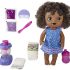 Baby Alive Magical Mixer Baby Doll Blueberry Blast with Blender Accessories, Drinks, Wets, Eats, Black Hair Toy for Children Aged 3 and Up