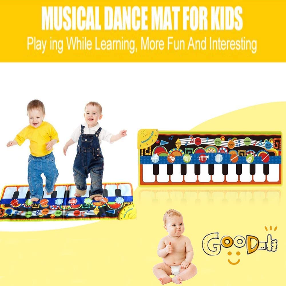 GZMY Piano Music Dance Mat for Toddlers - Best Educational Music Toys - Image 2