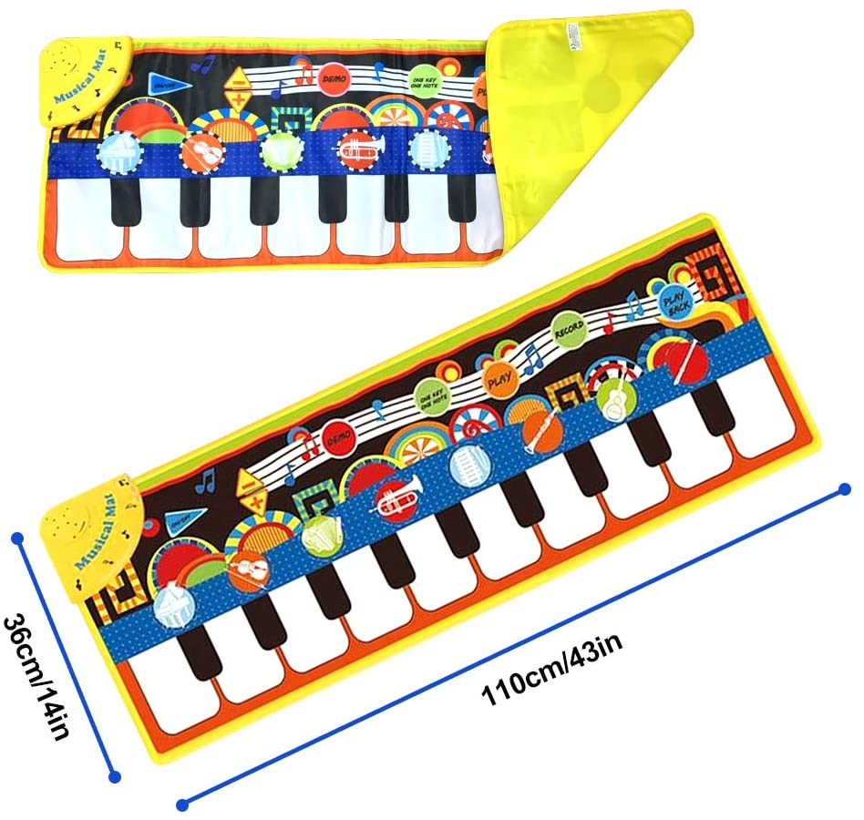 GZMY Piano Music Dance Mat for Toddlers - Best Educational Music Toys - Image 3