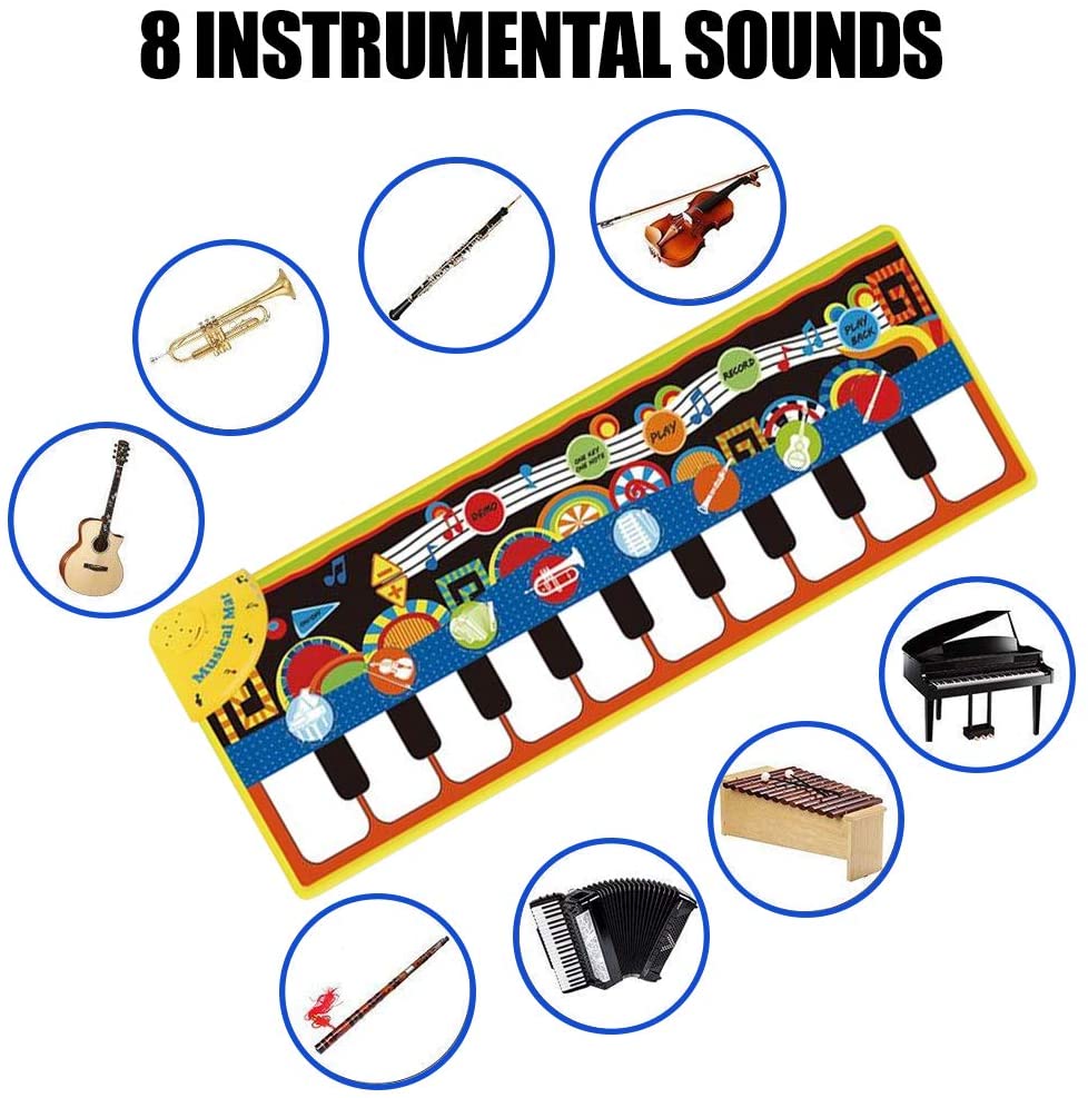 GZMY Piano Music Dance Mat for Toddlers - Best Educational Music Toys - Image 4