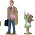 LGB Family Figure Set - L53004 4 x Figures for Model Railway 1:22.5 Painted Adults Children Decoration Plant Building Track G