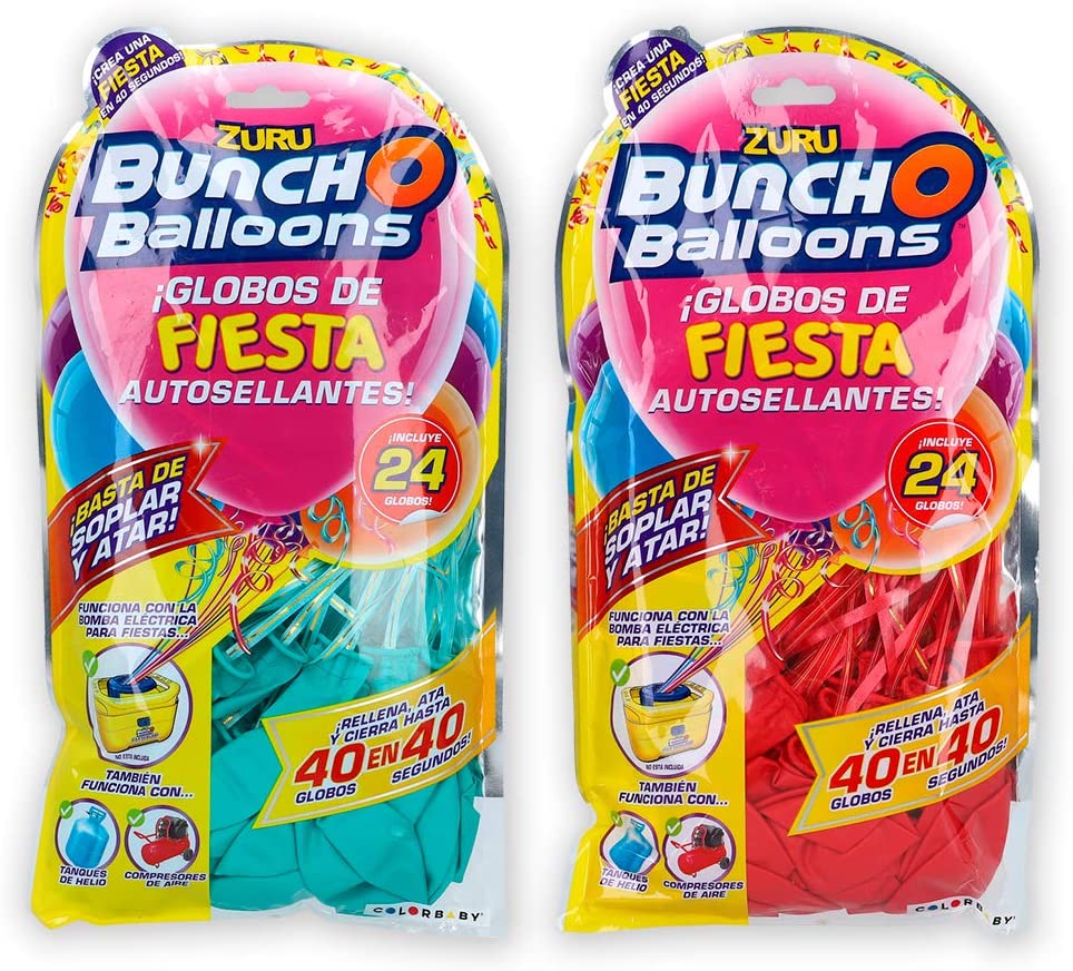 X-Shot – Party Balloons Self-Sealing Pack of 24 Buncho Balloons (71888 ...