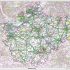 Cheshire County Map-Paper