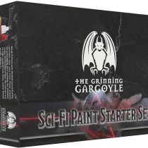 Grinning Gargoyle - Sci-Fi Paint Set - Acrylic Paints for Miniatures - 20x Assorted 18ml Colours with a Paint Brush - Army Painter Warpaints for Painting Space Marine and Aliens Figures (Starter)