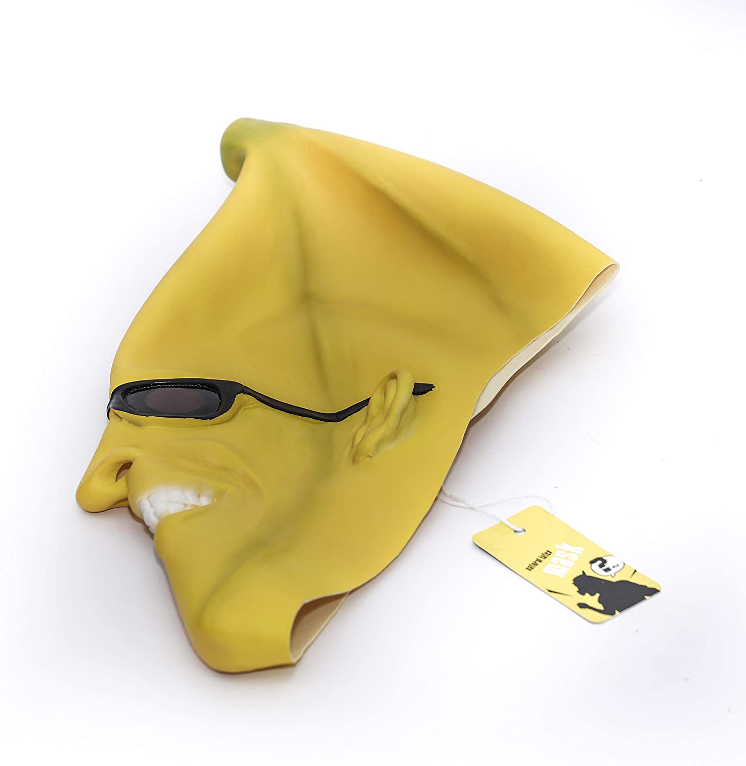 CreepyParty Halloween Costume Party Latex Fruit Head Mask Banana TopToy
