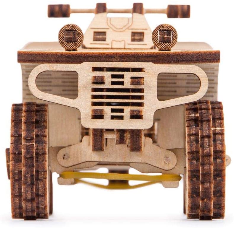 Wood Trick 3D Mechanical Model Kit ATV Quad Bike Motorcycle Wooden