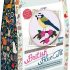 The Crafty Kit Company British Bird Blue Tit Sewing Appliqu&eacute; Craft kit with Felt, Sewing Thread, 15cm Bamboo Contemporary Embroidery Sewing Hoop, Needle and Colour Instructions for Children and Adults