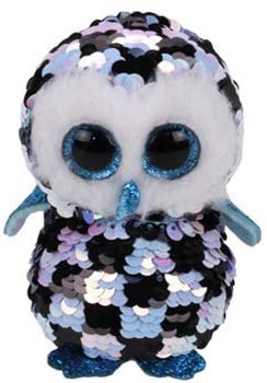TY 36799 Topper OWL FLIPPABLE-MED, Multicolored – TopToy