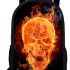 Showudesigns Children Book Pack Kids Backpack Boys Skull Fire Print Schoolbag with Water Bottle Holder