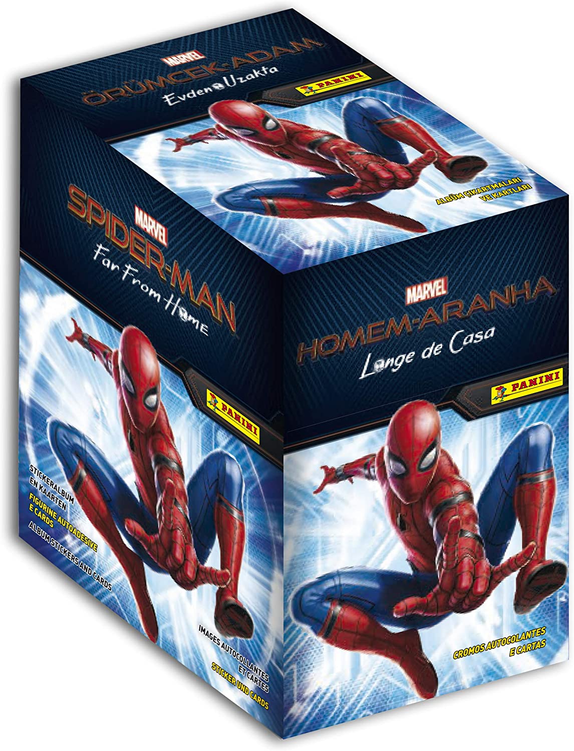 Panini Marvel Spiderman Far from Home 2513-004 Box of 50 – TopToy