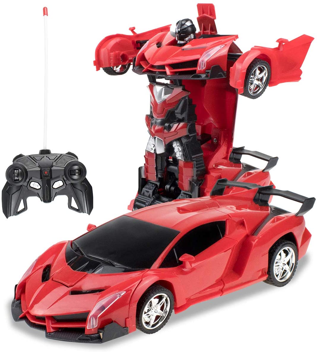 HUSAN Deformation Car Toy, Remote Control Car Robot Toy Model One ...