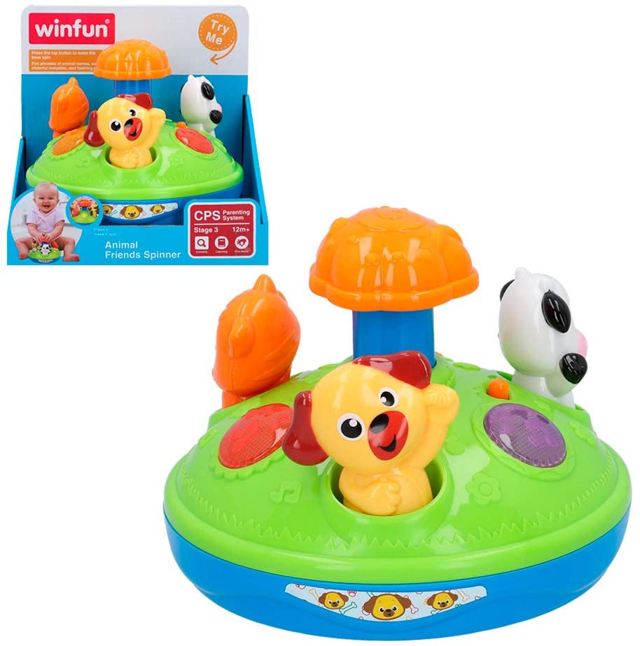 winfun "My Friends Animals Peony with Lights and Sounds (ColorBaby 46313) - Image 2