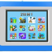 Bornkid Retro Handheld Game Console for Kids, Built in 8 Bit 218 Classic Video Electronic Games Portable Arcade Gaming System Birthday Gift for Children Travel Holiday Recreation 2.5" Screen (Blue)