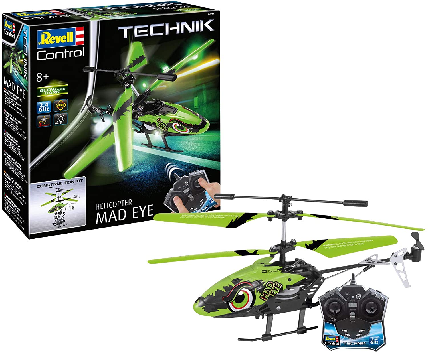 Revell Control 24716 TECHNIK MadEye RC Helicopter Construction Kit