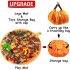 Toy Bag and Toy Storage Mat Bag for Lego - Toy Storage Container 60" for Kids Storing Bricks Toy with Cap Like Travel Bag as Gift