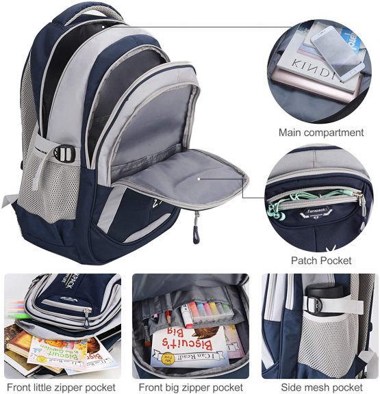 Fanspack school bag boys, school backpack boys school bag primary ...