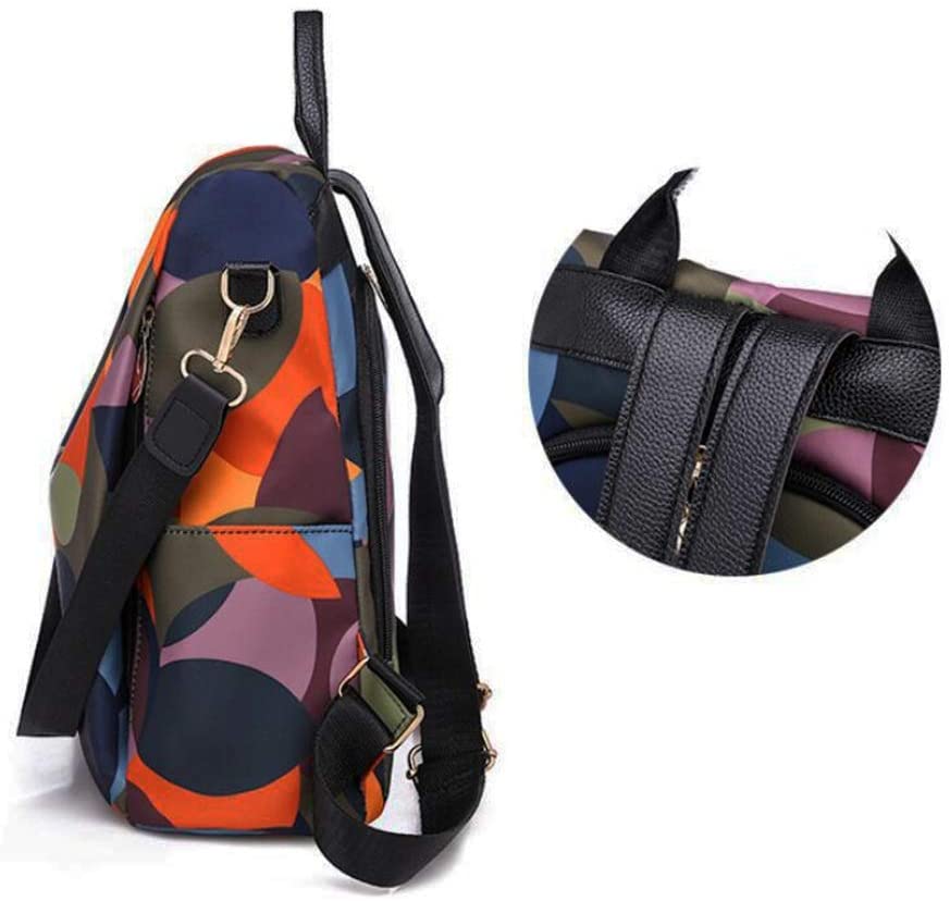 shepretty Women's Anti-Theft Backpack Oxford Rucksack Shoulder