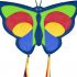 Wolkenst&uuml;rmer Children Flying Dragon Butterfly - 1-line beginners kite for Kids, with poles