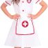amscan 9904744 White Nurse Dress Costume Set, 3-4 Years