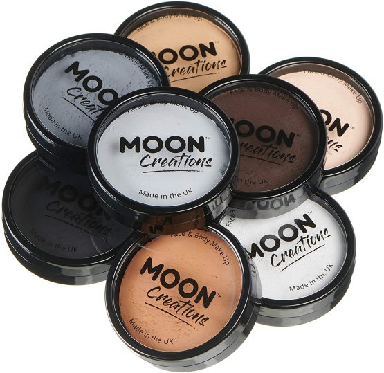 Pro Face & Body Paint Cake Pots by Moon Creations – Professional Water ...