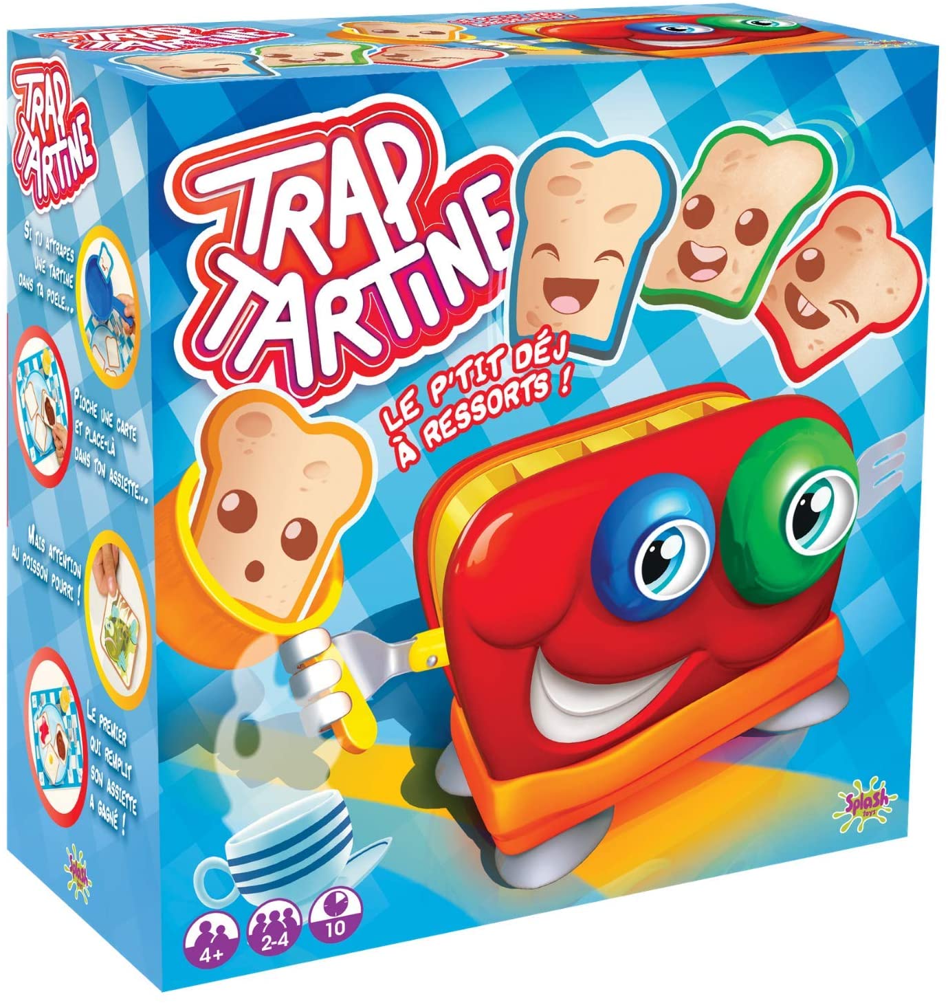 SPLASH Jeu de Société Trap Tartine dès 4 ans