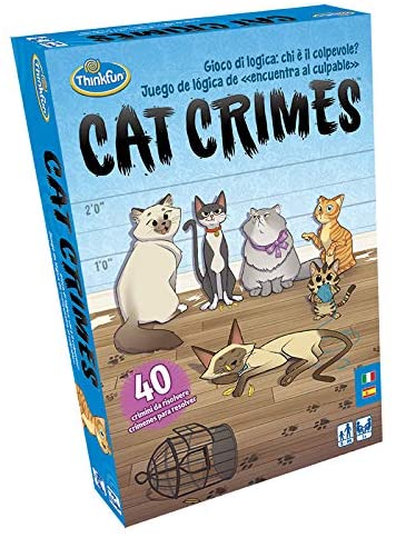 Ravensburger 76367 ThinkFun Cat Crimes