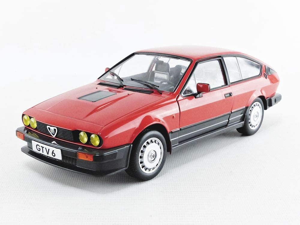  solido  S1802301 1 18 1984 Alfa  Romeo  GTV 6 Red Red Black