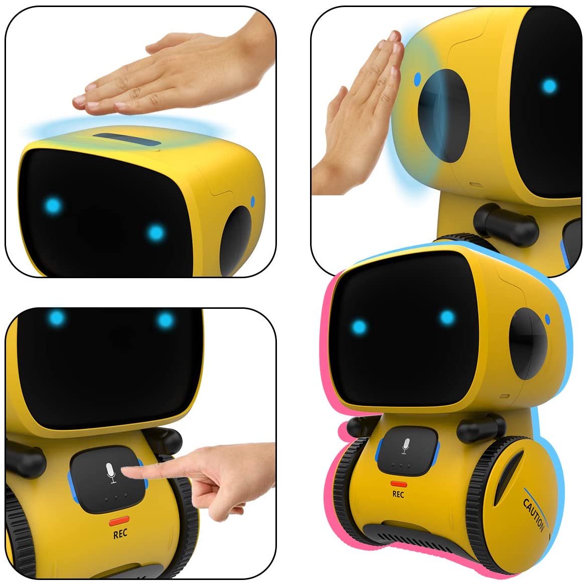 Jungen Mädchen Spielzeug für 3 Jahre alt bis Gilobaby Smart Roboter Spielzeug für Kinder 